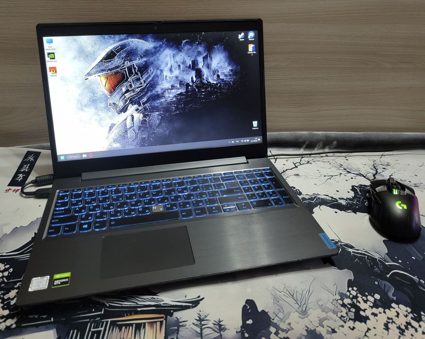 Игровой ноутбук Lenovo IdeaPad Gaming 15. На 8 ядер, видеокарта GTX.