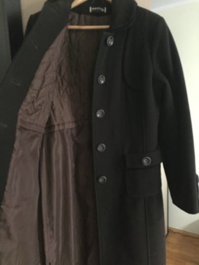 Palton lung lâna 44 nou