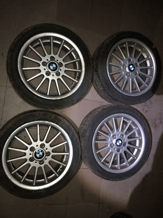 Jante roti BMW seria 3 E90 style 32 pe 17- cu anvelope de vara 225 45