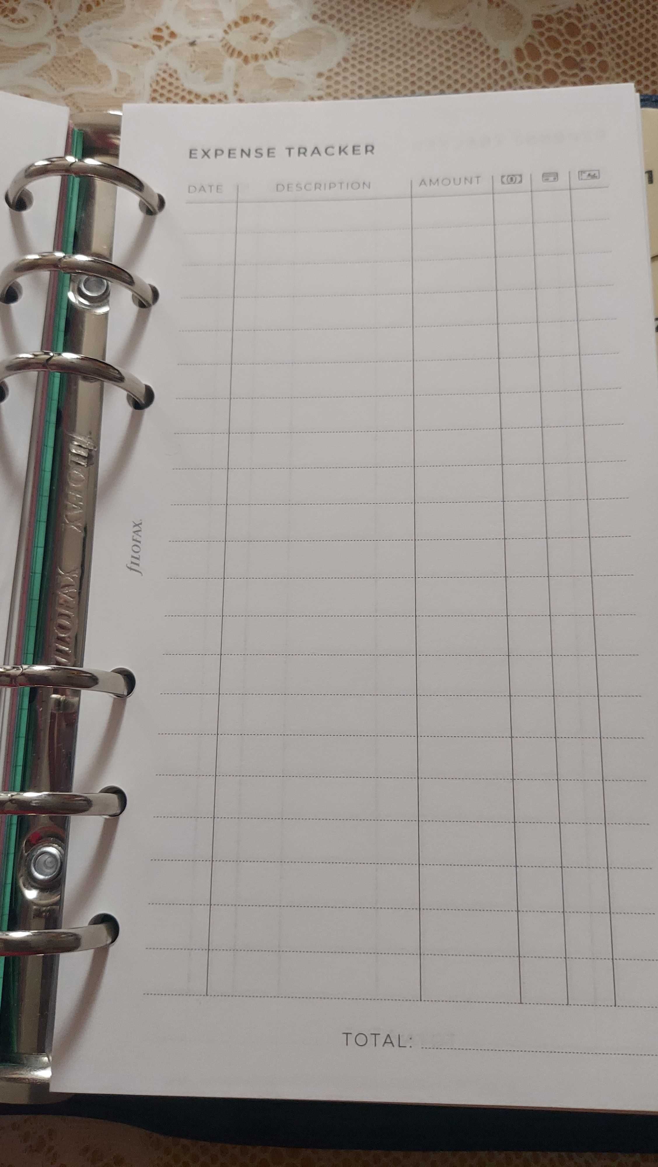 Filofax Navy Personal Органайзер