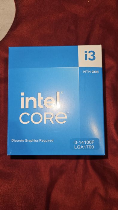 intel i3 14100f процесор