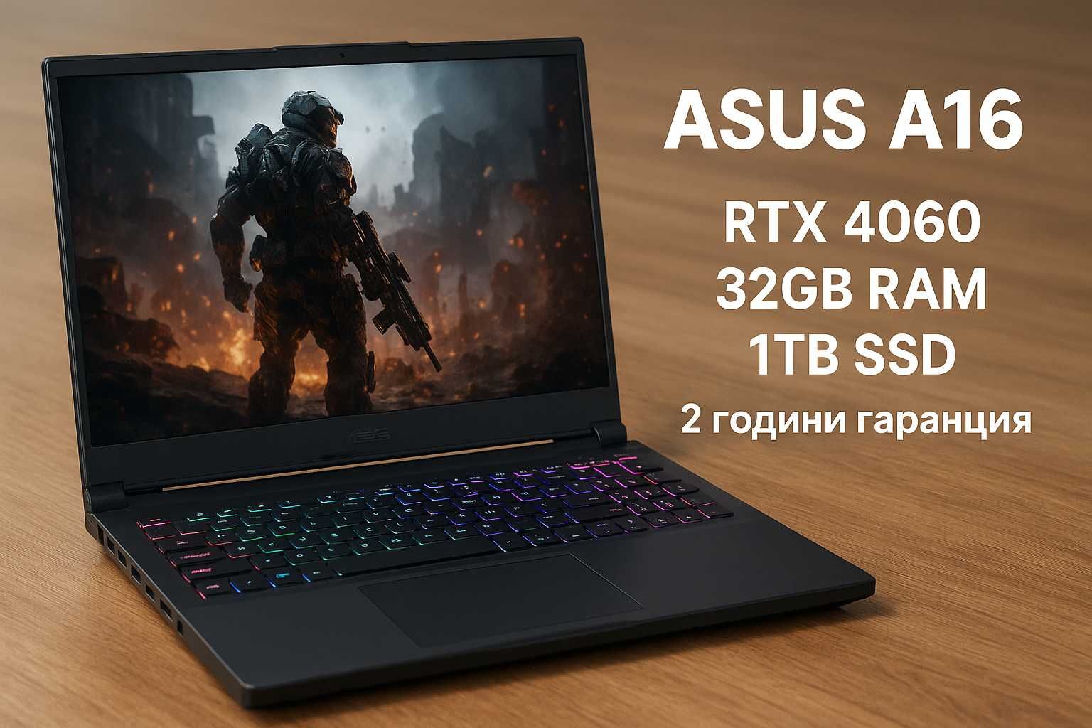 Asus TUF Gaming A16 | RTX 4060 | 32GB RAM | 1TB SSD |
