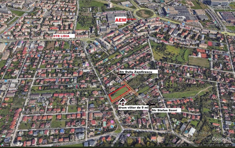 Vand 4300  mp Braytim LOCATIE UNICAT aproape de Str Lidia