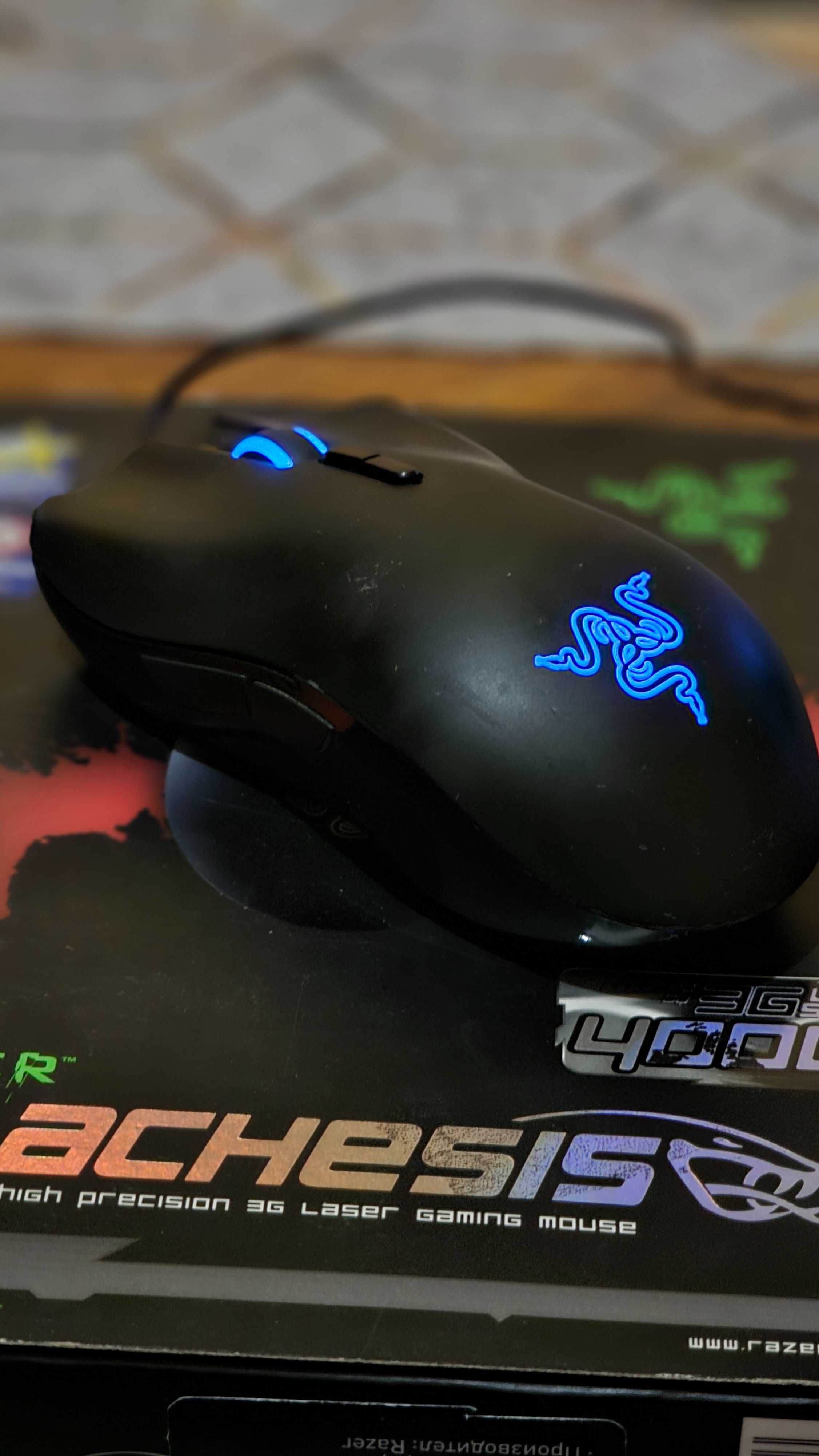 Гейминг мишка Razer Lachesis, черна