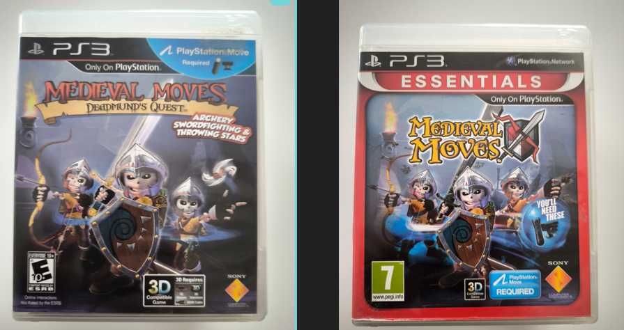 Medieval Moves and Deadmund's Quest PS3 Playstation 3 ПС3