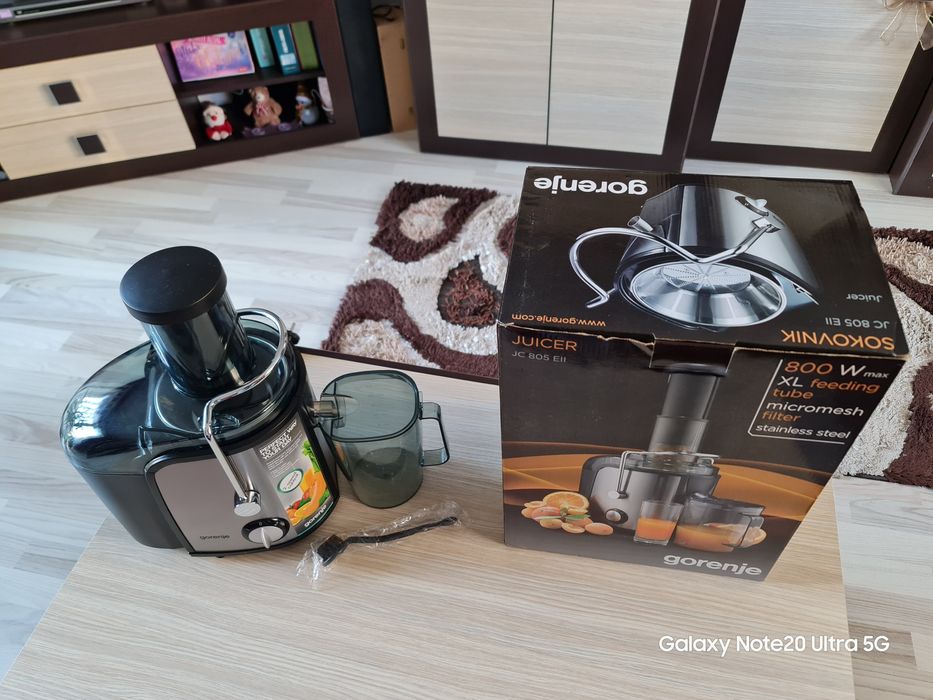 Storcator de fructe si legume GORENJE JUICER JC 805 EII