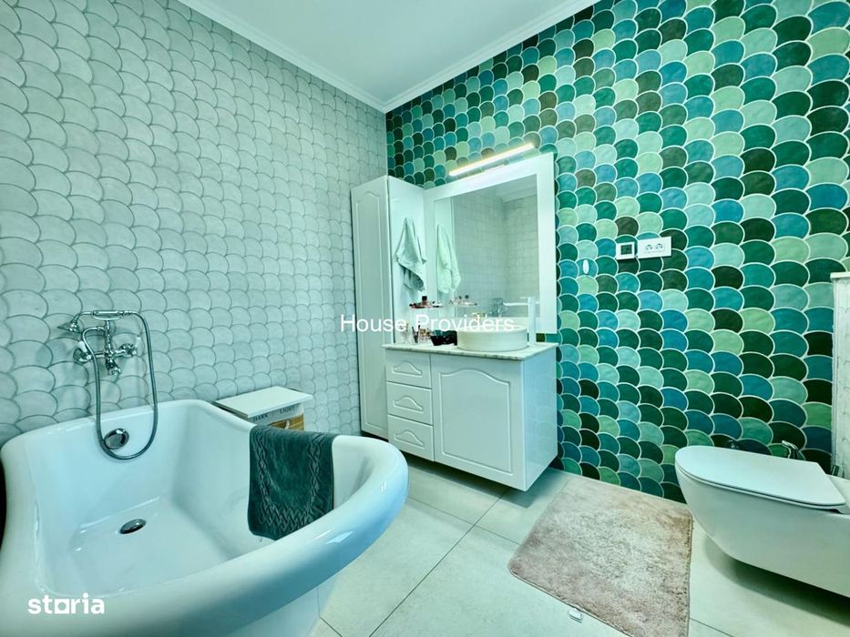 Casa/ Vila 6 camere 6 bai|Chiajna Rosu|Teren 780mp|Sauna Sala