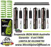 Kit suspensie profesionala IRON MAN Hyundai Galloper + 50 mm Inaltare