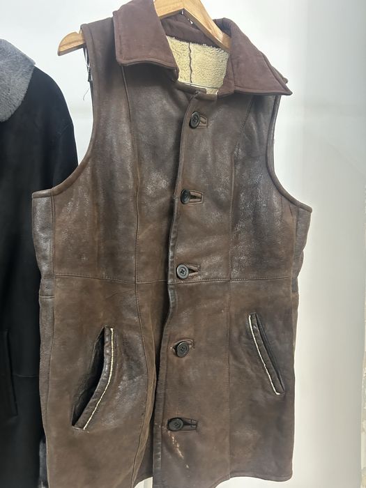 Безрукавка из натурального турецкого меха