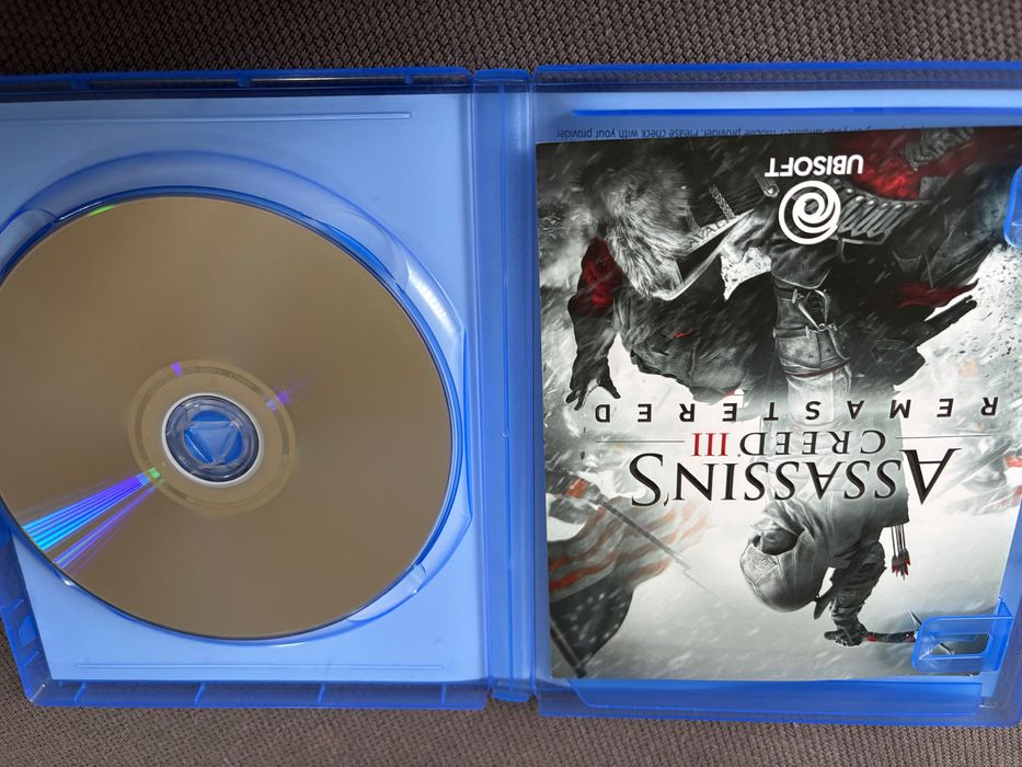 Assassin's Creed III Remastered + All Solo DLC PS4+PS5