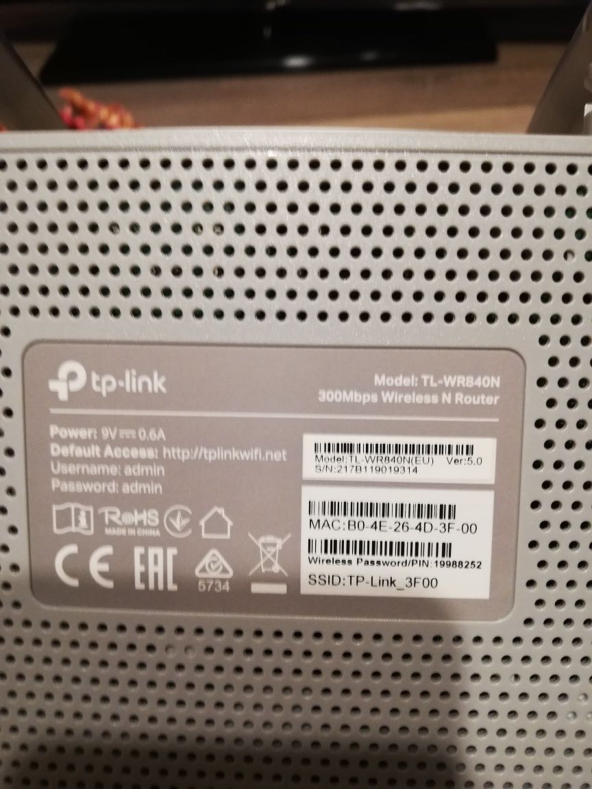 Router wireless N300 TP-Link TL-WR840N