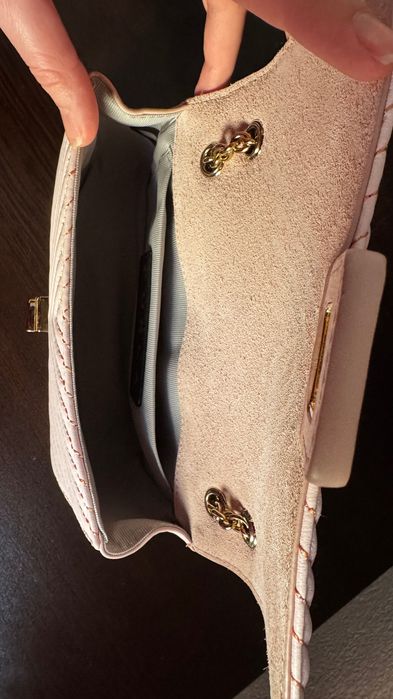 Чанта от естествена кожа Furla pop star