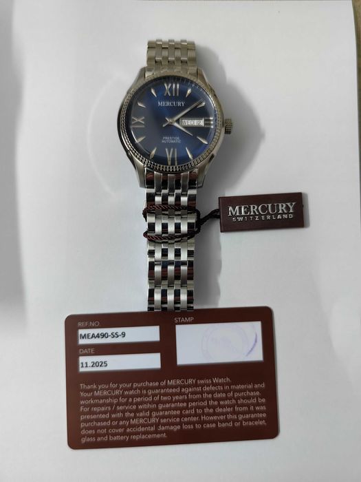 ceas de mana automat,elvetian 26 rubine,Mercury