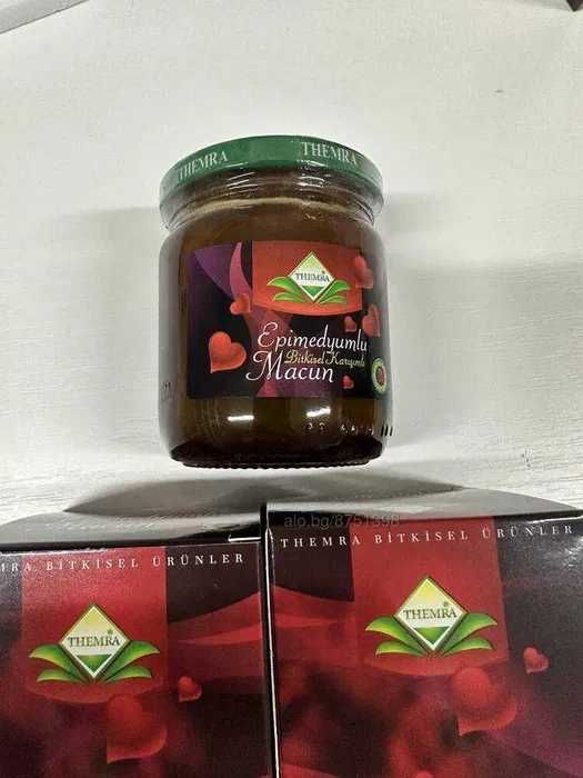 37lei6x 240 gr Macun afrodisiac 100% Themra Epimendium Magiun Turcesc