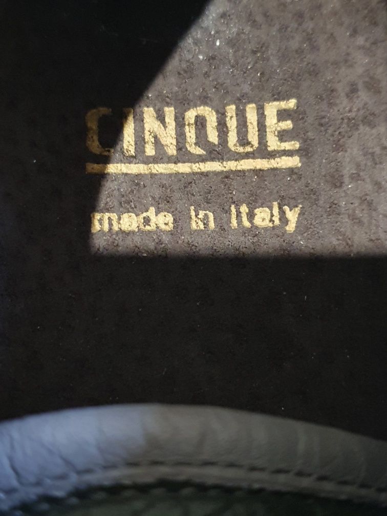 Adidasi noi CINQUE Made in Italy (piele) - Marimea 44