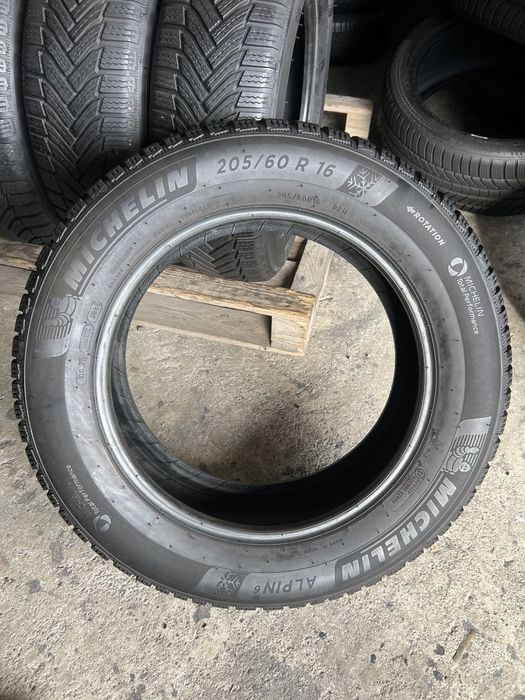 4 anvelope de iarna 205/60/16 Michelin 7.5 mm DOT 2022!