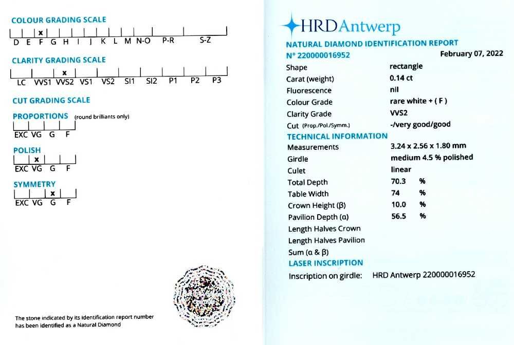 Diamante dreptunghi 0,10-0,35 ct., cod 8890..8898,9096,9101,9680,9689