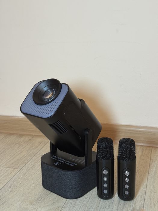 3в1 проектор, с калонкой и микрофоном
