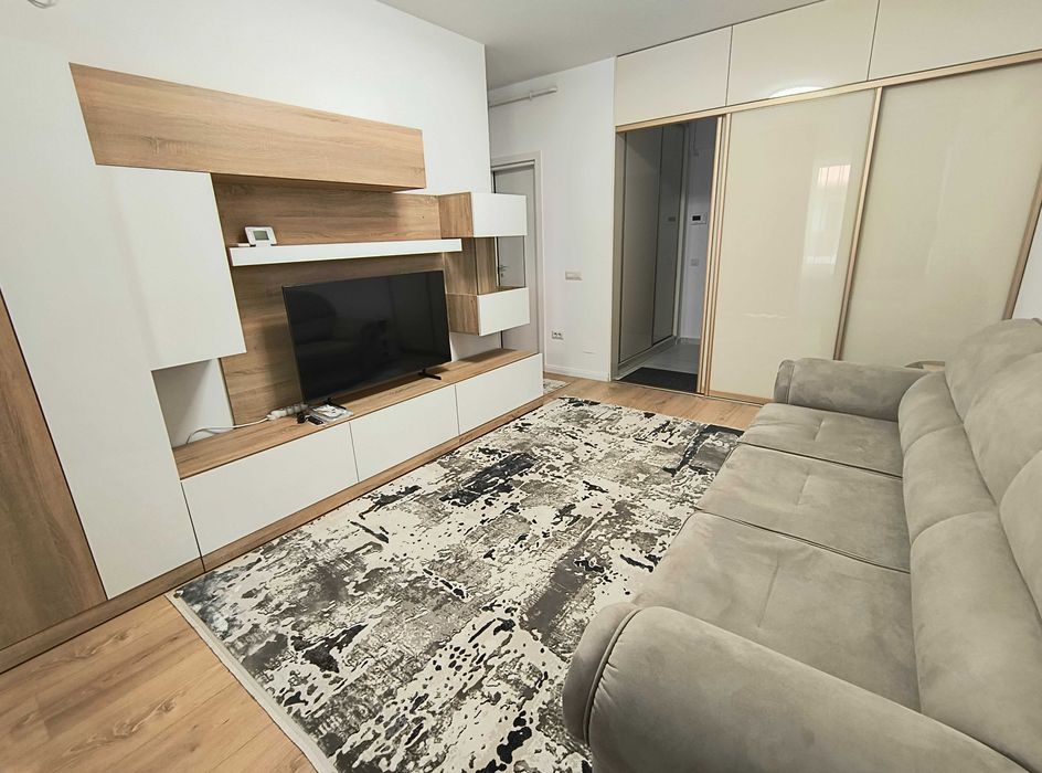 Ap. 1 cam. decomandat, mobilat premium, prima inchiriere Unirea Towers