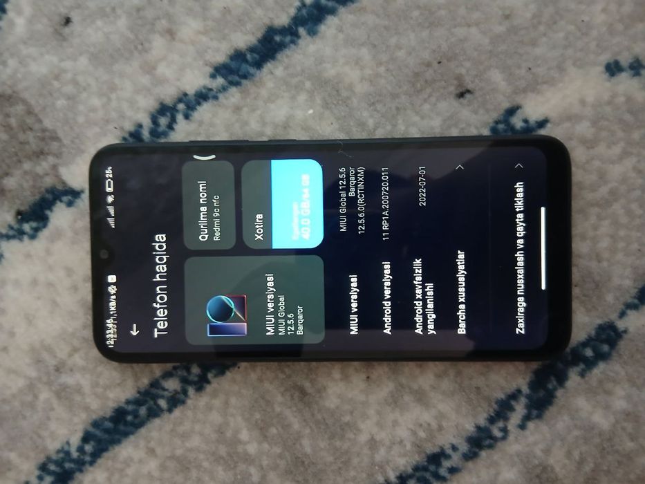 Redmi 9c nfs sotiladi