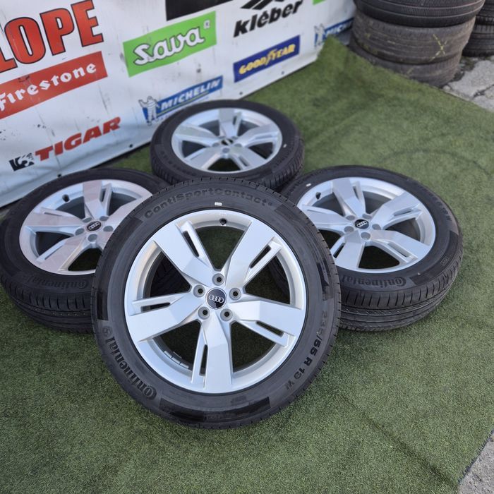 Jante R 19 5x112 Q5 cu anvelope noi 235 55 19 2021