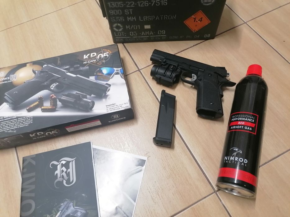 Pistol KJW Kp05 greengas