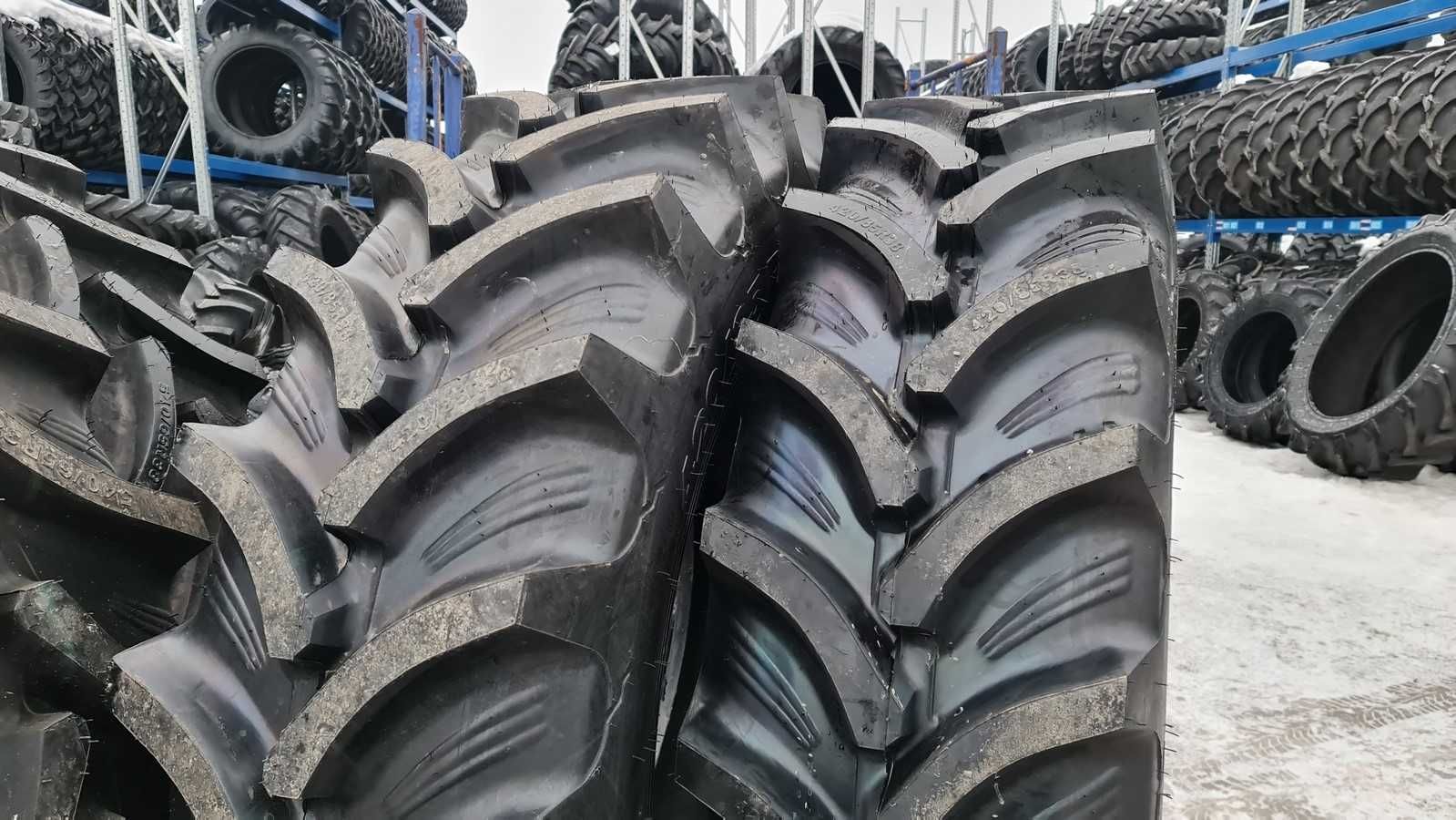 Cauciucuri noi 420/85R38 OZKA anvelope radiale tractor spate 16.9R38