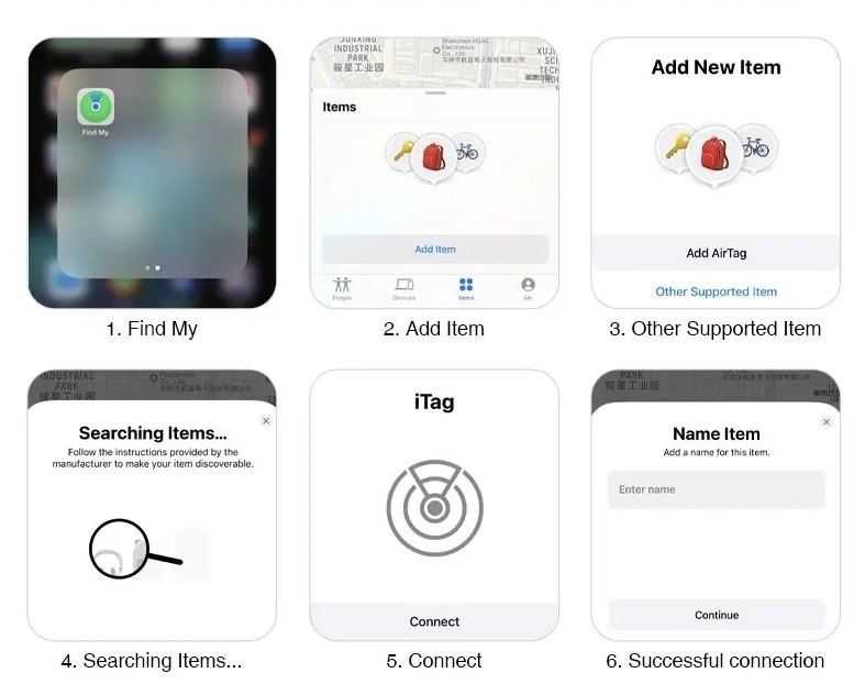 AirTag GPS W Apple Find My, Acoperire Globala -Dispozitiv Urmarire