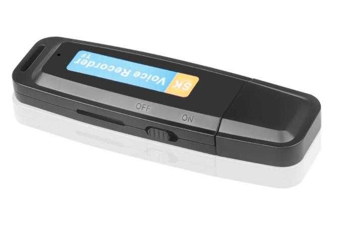 Ученическа Флашка Микрофон Аудио Рекордер Диктофон Без Собствена Памет