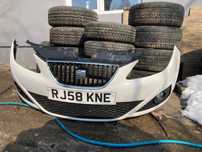Bara Fata Spoiler Seat Ibiza mk4 6J Proiectoare Alb