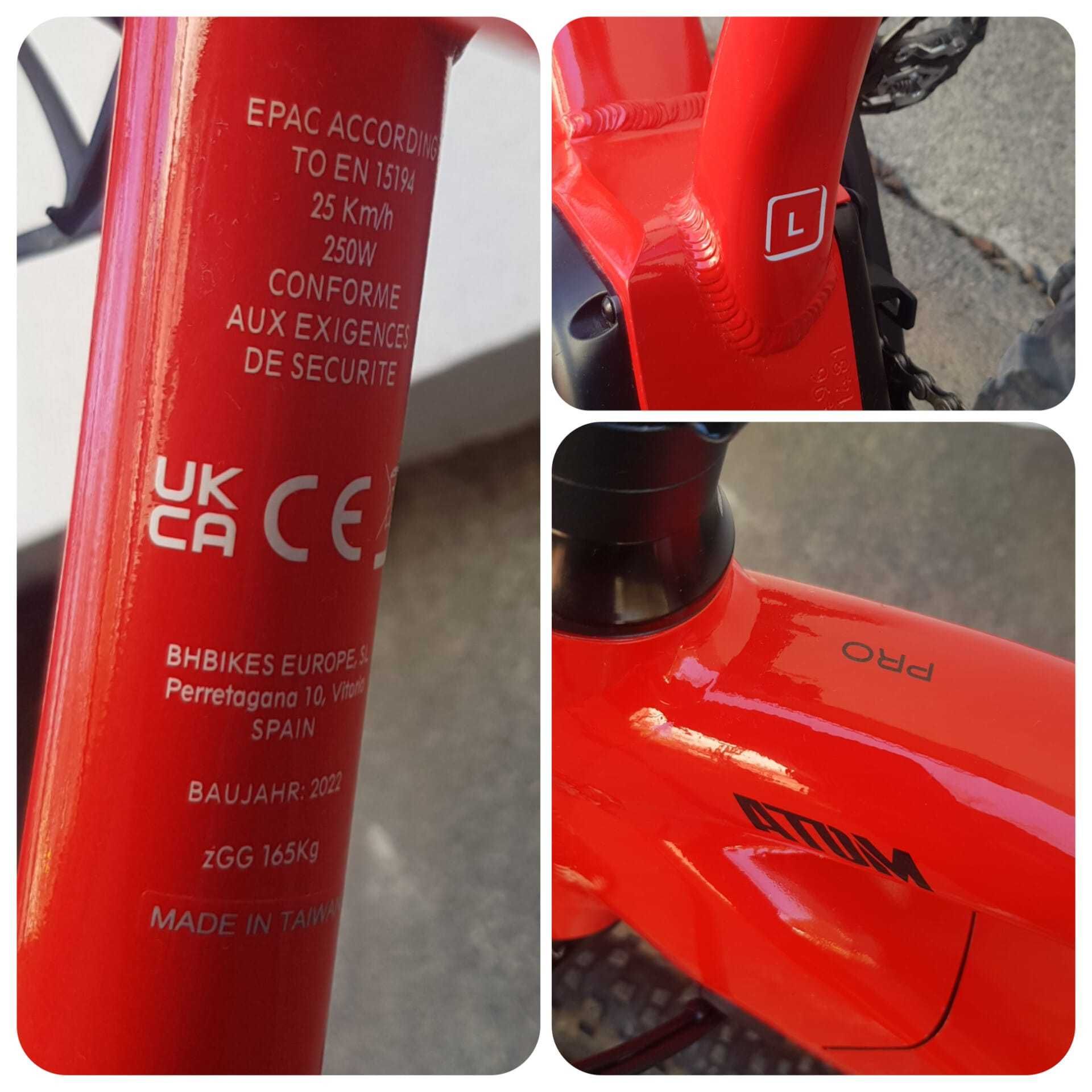 Планински електрически велосипед BH Atom Pro 29er