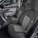 Husa scaune auto fata, 1+1 pentru Fiat Doblo din 2015