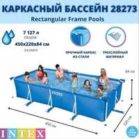 Каркасный бассейн intex