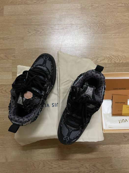 Louis Vuitton Skate Black X Swarovski Monogram