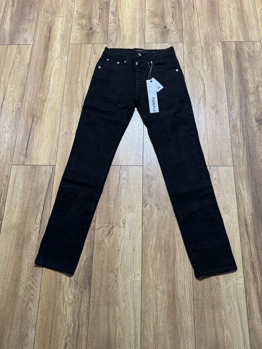 НОВО! Purple Brand Jeans Tuft Stars Black дънки