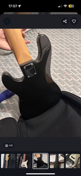 Бас Гитара, почти новая
