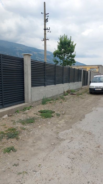 Метална ограда модел щора