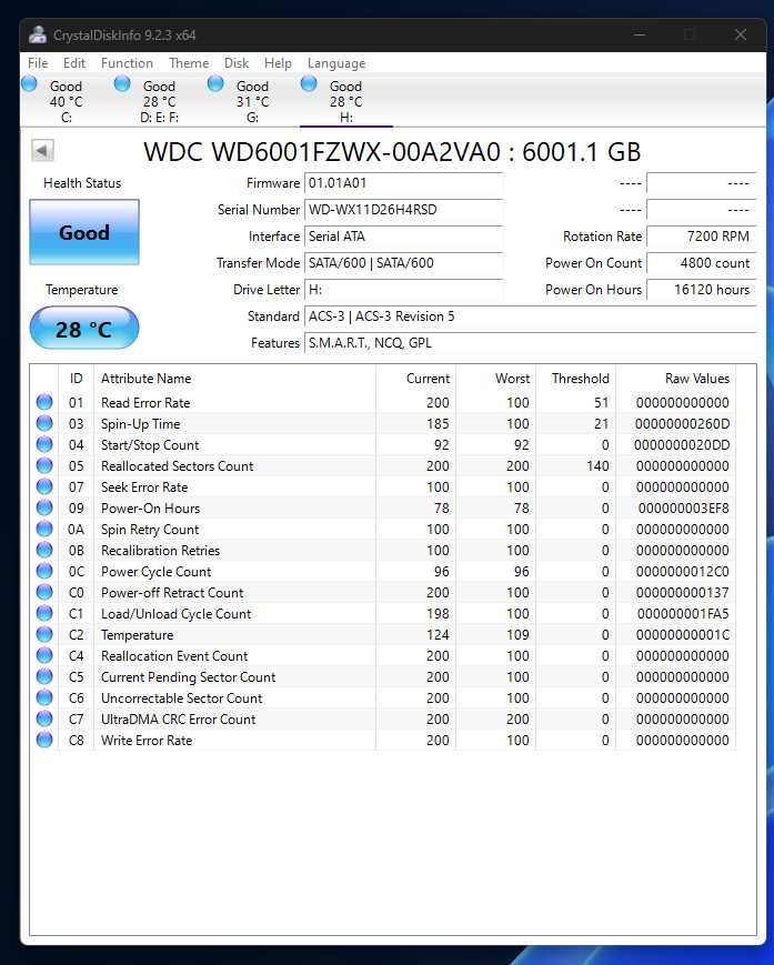 HDD WD Black   6TB