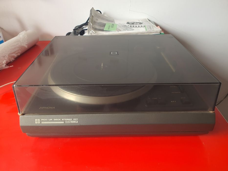 Pick-up  deck stereo 001 electronica  ZIPHONA