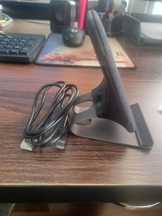 Беспроводная зарядная станция, настольная подставка для iPhone и Andro