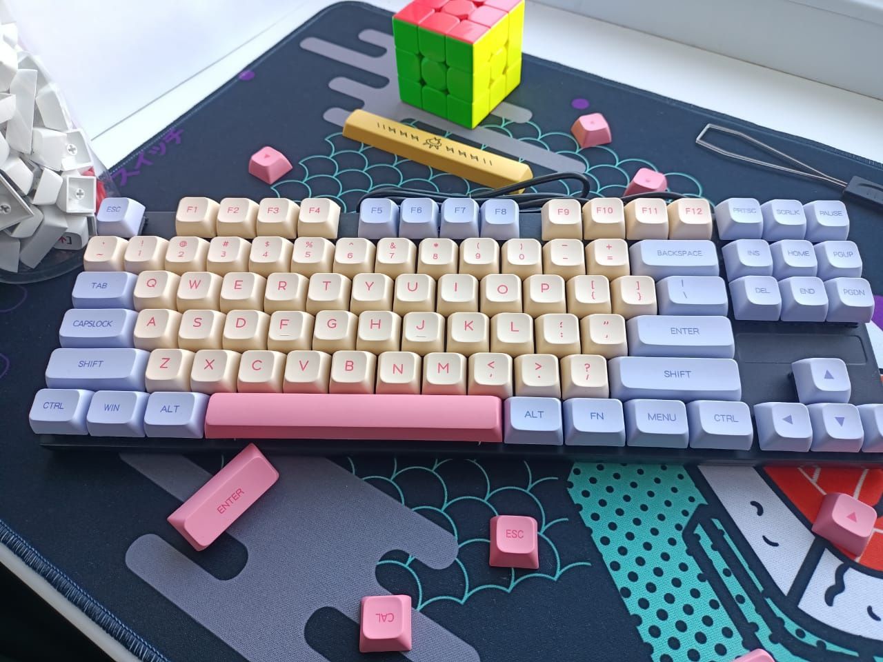 Poro87 mechanical keyboard