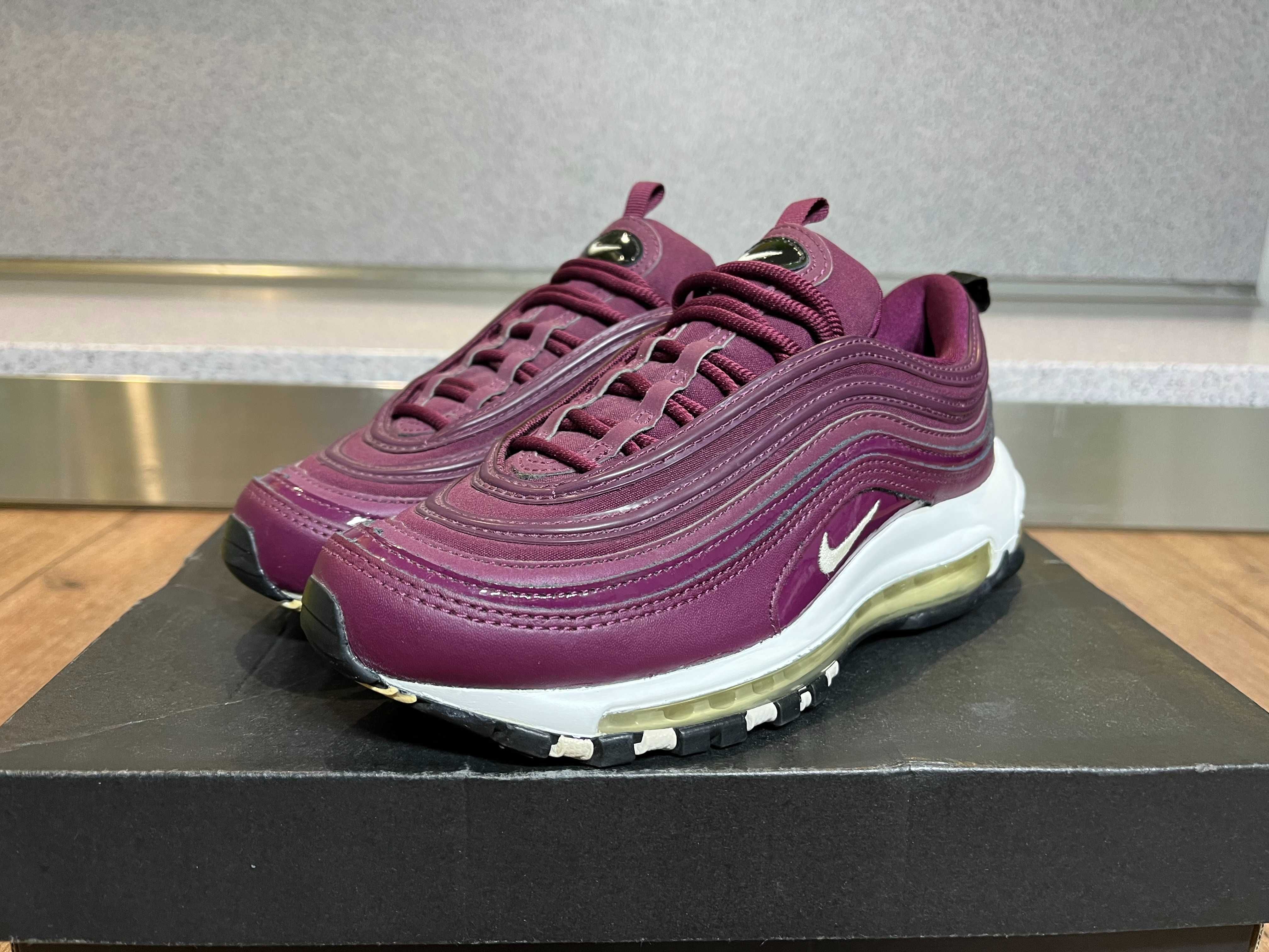 ОРИГИНАЛНИ *** Nike Air Max 97 Premium / Bordeaux / Muslin