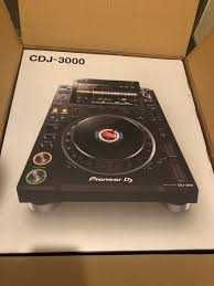 Жаңа Pioneer CDJ-3000 DJ көп ойнатқышы сандық айналмалы үстел