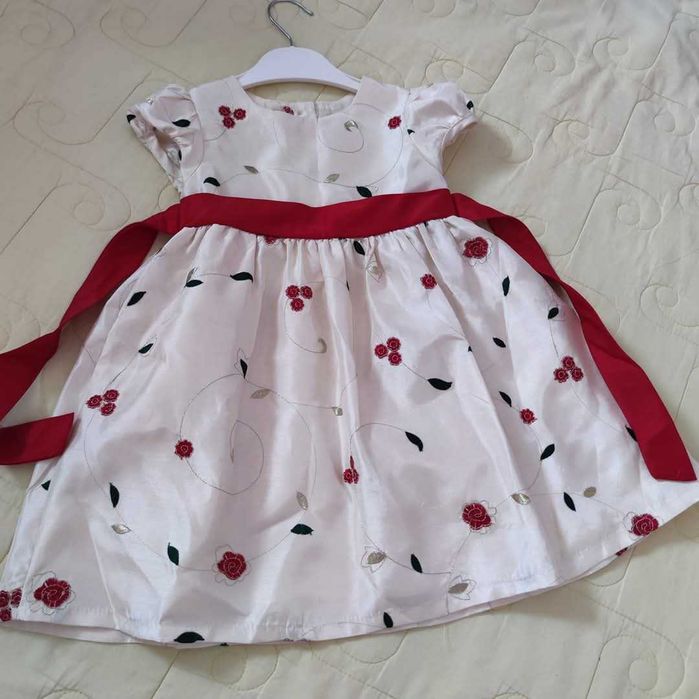 Празнични,Коледни дрехи рокля,пуловер 92р,98р,2-3г,104р Next,George