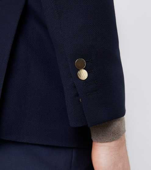 Sacou blazer slim 48 M premium Bruno Saint Hialire NOU lana super 100