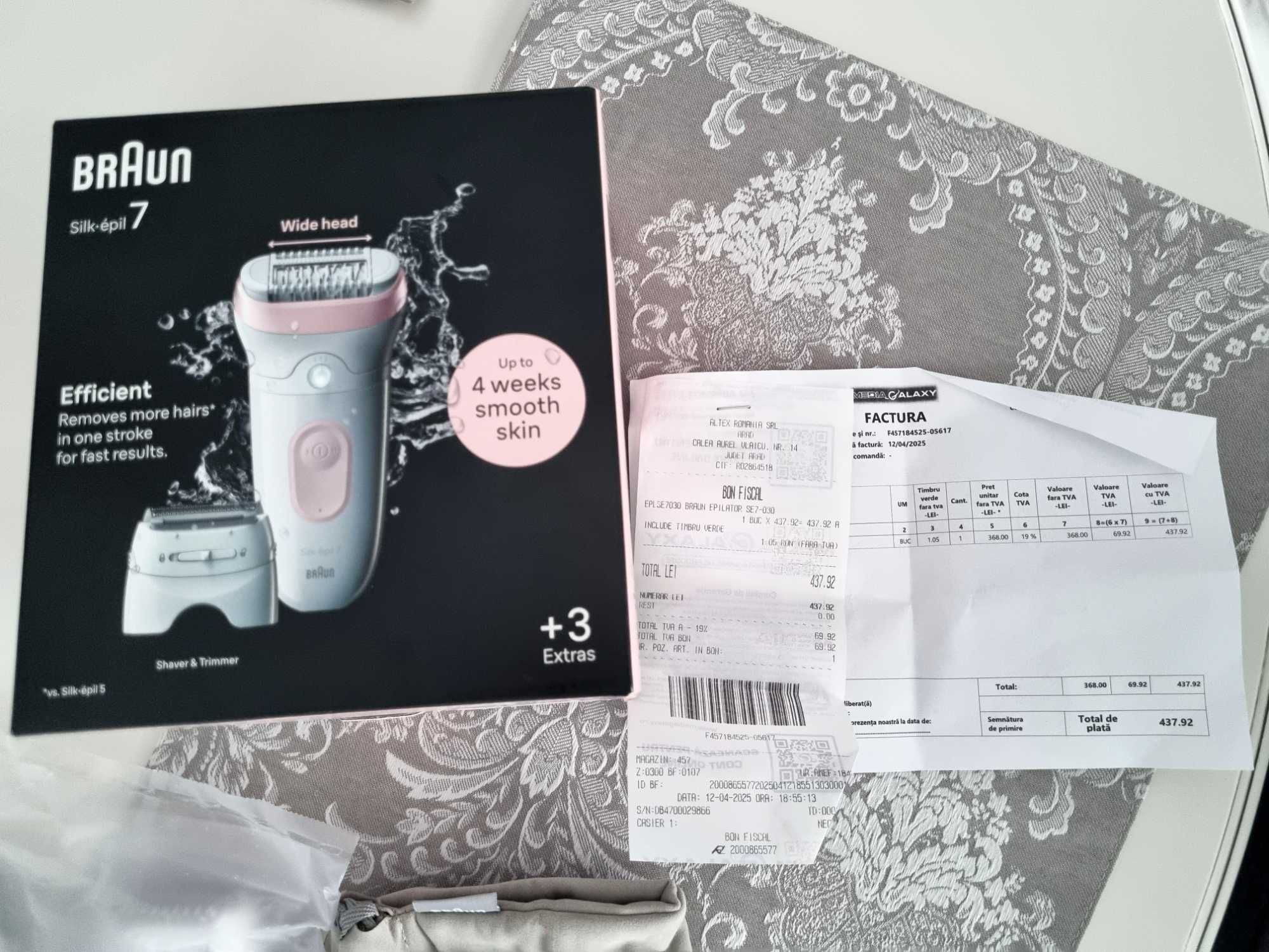 Epilator BRAUN Silk-epil 7 SE7-030