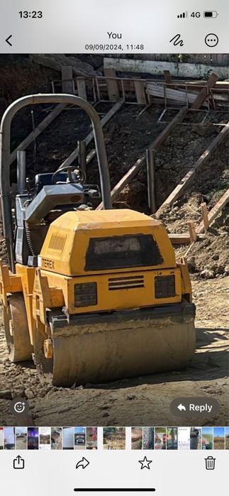 Cilindru compactor Terex 3 tone 2006