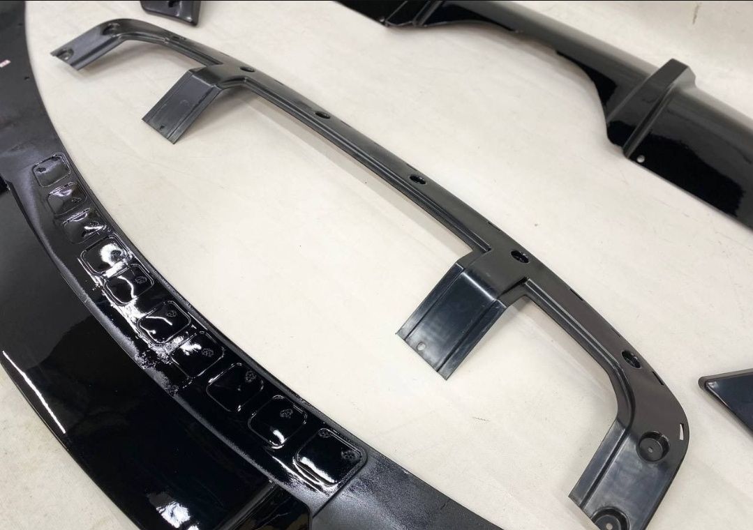 Сплиттер диффузор элероны клыки BMW F15 м пакет