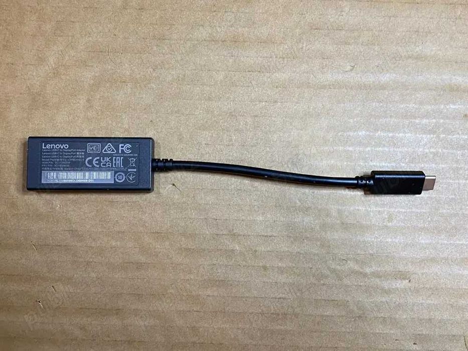 Adaptor Original Lenovo USB-C la DisplayPort, 4k, 60hz, NOU