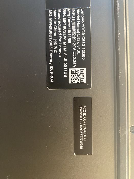 Super SLIM Lenovo YogaC630